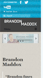 Mobile Screenshot of brandonmaddoxmusic.com